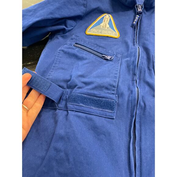 NASA  Get Real Gear kids flight  Astronaut coveralls 8-10 , halloween, dressup - Picture 4 of 12